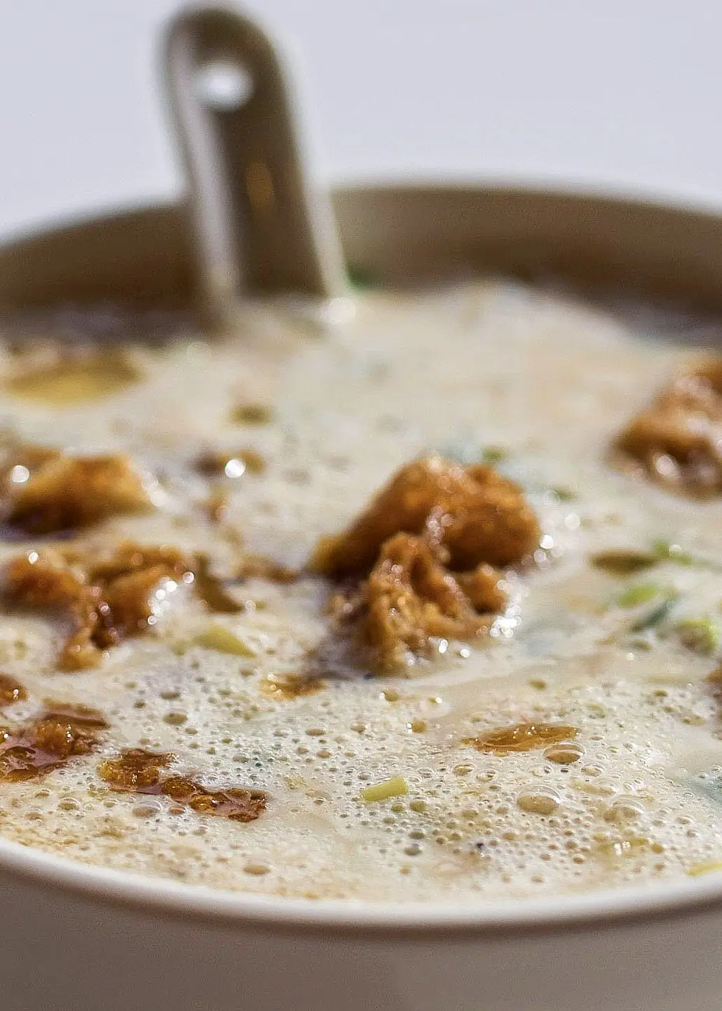 Doujiang salé de Fu Hang Soy Milk à Taipei