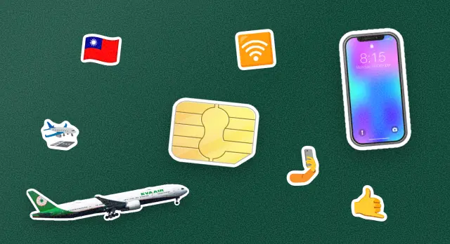 Internet à Taïwan avec Wi-Fi, carte SIM et eSIM