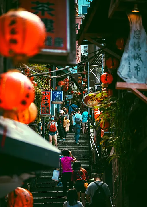Ruelle de Jiufen old street
