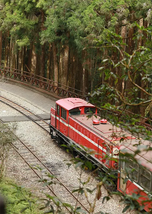 Train historique de l’Alishan Forest Railway