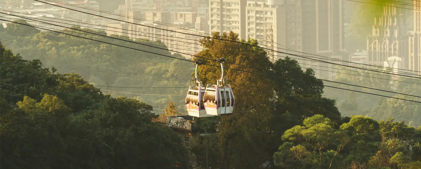 Téléphérique de Maokong (Maokong Gondola) Taipei